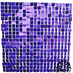 Sequin Panels Holographic Purple £M (30cm*30cm)