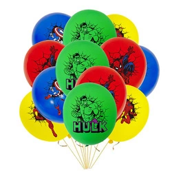 Rubber Balloons Avengers Printed (12 pcs.)