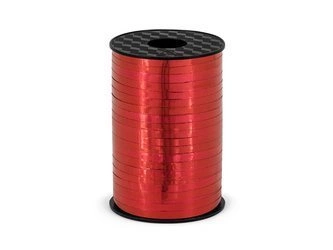 Ribbon for Balloons Red Metalized (5mm*225m)