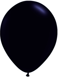 Повітряні кульки 12" (30 см), чорні (100 шт)./ пачка.)