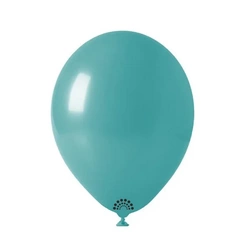 Show™ Classic Line 12" Rubber Balloons, Turquoise