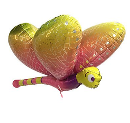 3D fóliový balónek Vážka (60cm*99cm)