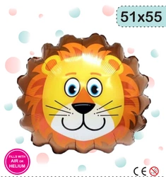 Foil Lion Balloon (51cm*55cm)