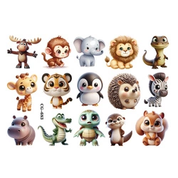 Cute Animal Tattoos - Joy for Little Explorers! (1 pc)