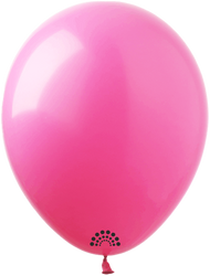 Obří 19" balón Premium Show™, tmavě růžový (035) 10 ks.