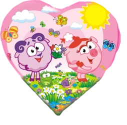 Balon foliowy Zwierzęta 18" (45cm.)