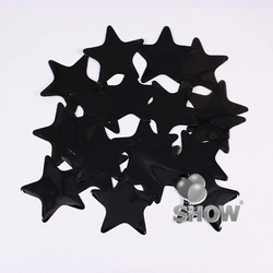 Star Balloon Confetti Black 35mm. (50g.)