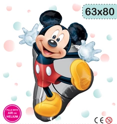 Balon Foliowy Mickey (63cm*80cm)