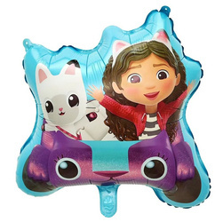 Fóliový balónek Gabi Cat's House (43cm*78cm)