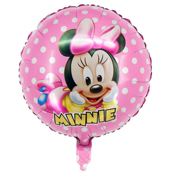 Růžová Minnie 18" (45cm) fóliový balónek.)