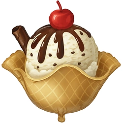 Labubu foil balloon 44 cm x 83 cm.