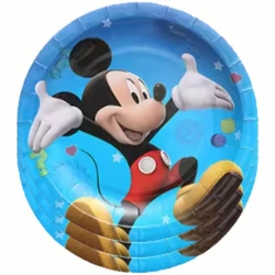 Paper plates Mickey Mouse - 10 pcs. | Disney at your party