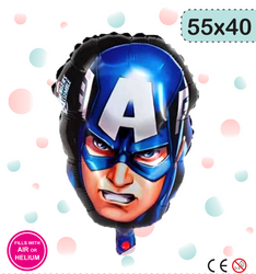 Fóliový balónek Capitan America Avengers (55 cm * 40 cm)
