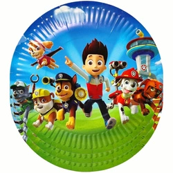 Paper plates "Psi Patrol" - 10 pieces