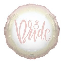 bride 18" (45cm) foil balloon.)