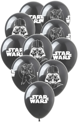 Gumové balónky s potiskem Star Wars (10 ks).)