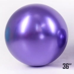 Giant 36" CHROME Balloon, Purple (1 pc.)