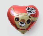 Balon foliowy I Love You 18" (45cm.)