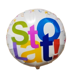Foil Balloon STO YEARS 18" (45cm.)