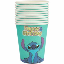 Happy Birthday Stitch paper cups 10 pcs.