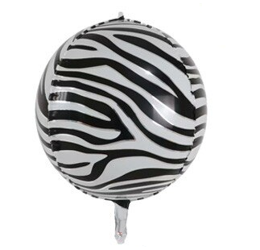 Фольгована куля 4D Зебра 18" (45 см).)