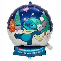Balon foliowy „Lilo i Stitch” 18 cali (45 cm) – z uroczym Stitchem