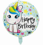 Balon foliowy Happy Birthday 18" (45cm.)