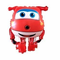 Super Wings Red Foil Balloon (48cm*68cm)