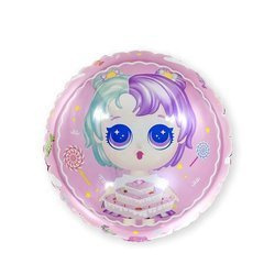Фольгована повітряна кулька LOL 18" (45см).)