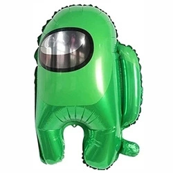Foil Balloon 55cm. Among US, Human Green
