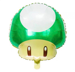 Foil Balloon "Green Mario Mushroom" (48cm*50cm)