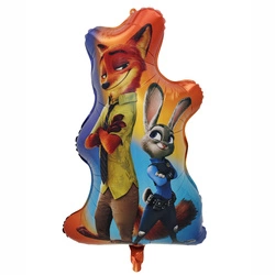 Foil balloon "Animal Kingdom" - Judy and Nick 77×44 cm