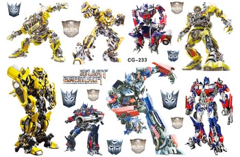Transformers Tattoos for Kids (1 pc)