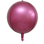 Фольгована куля 4D Maroon 18" (45 см).)
