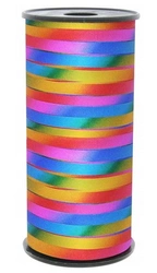 Multicolor Rainbow Balloon Ribbon (5mm*92m)