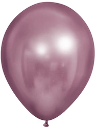 Balloons 12" Chrome, Pink (50 pcs./package.)