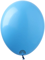 Premium SHOW 5 Inch Rubber Balloons, Light Blue (053)