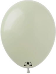 Premium SHOW 5 Inch Rubber Balloons, Cream (005)