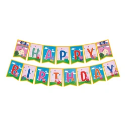 Paper Garland Happy Birthday Peppa Pig