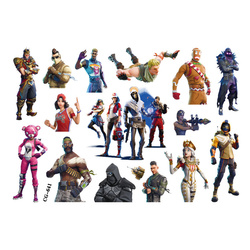Tetování pro děti - hrdinové Fortnite ve tvém stylu! (1 ks)
