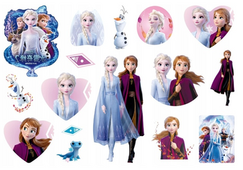 Dětské tetování Frozen (1 ks)