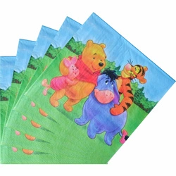 Paper napkins Winnie the Pooh and friends motif 20 pcs.