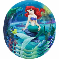 Ariel Little Mermaid paper plates 10 pcs. 18 cm
