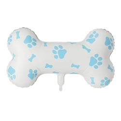 Bone-shaped foil balloon 39x62 cm.