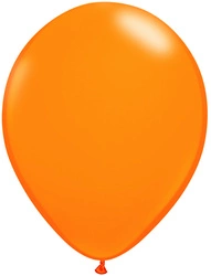 Balloons 5" (12.5 cm), Orange (100 pcs./package.)