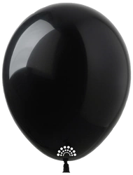 Premium SHOW Rubber Balloons 5 Inch, Black (077)
