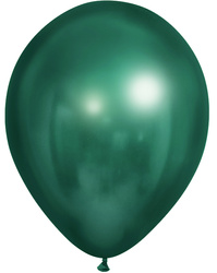 Balónky 12" chromové, zelené (50 ks)./ balení.)