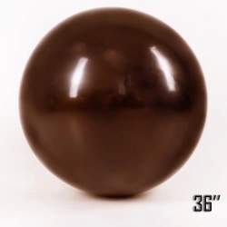 Latex Balloon Giant 36" Premium SHOW™ Chocolate (076)