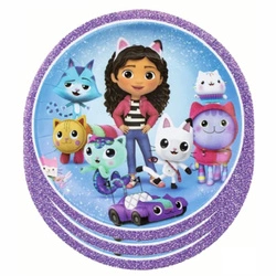 "Gabby's Dollhouse" Paper Plates - 10 pieces