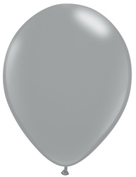 Повітряні кульки 18" (46 см), сірі (10 шт)./ пачка.)